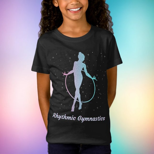 T-Shirt Gymnastique rythmique Pastel Hoop (Créateur téléchargé)