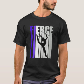 T-shirt Gymnastique rythmique Purple Fierce Thème Concepti