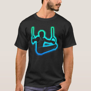 T-shirt Gymnastique Sports Anneaux Enfants Garçons Gymnast