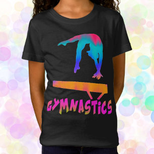 T-Shirt Gymnastique Tropical Cravate-Dye Balance