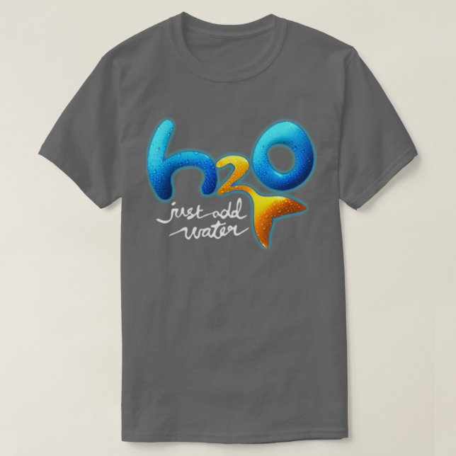 T-shirt H2O Ajouter de l'eau (Design devant)