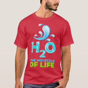 T-shirt H2O la molécule de vie