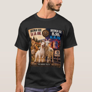 T-shirt H2SO4 Chèvre – La Vérité Cachée