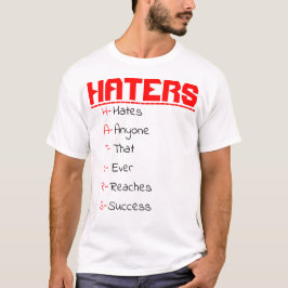 T-SHIRT H-A-T-E-R-S