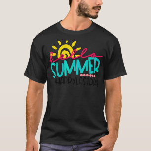 T-shirt H Appy L Ast Day Enseignant Diplômé De L'École