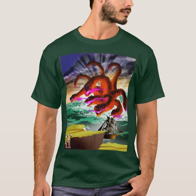 T-shirt H est pour Hydra (Devant)