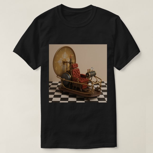 T-shirt H. G. Wells' The Time Machine (Design devant)
