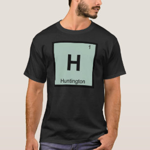 T-shirt H - Huntington Virginie occidentale Symbole de chi