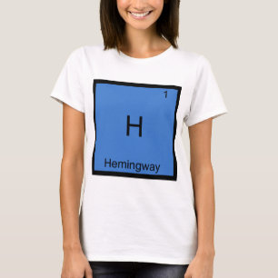 T-shirt H - Symbole d'élément de chimie drôle Hemi