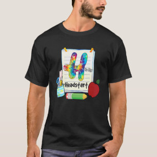 T-shirt H Tie Dye Est Pour L'Appréciation De Démarrage Pre