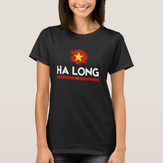 T-shirt Ha Long City Femmes Voyage Ville Papa Vietnam Tow