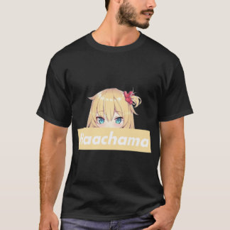 T-shirt Haachama Akai Haato Peeker. Fan Haaton chama. Holo