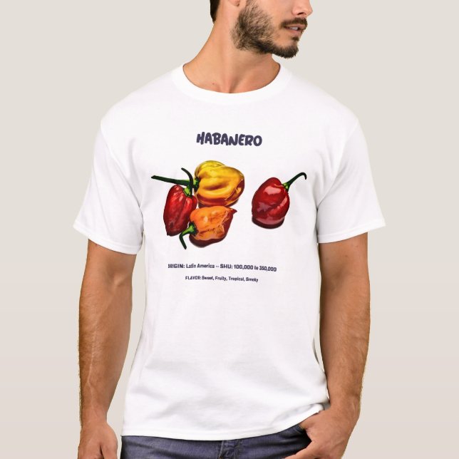 T-shirt Habanero Pepper (Devant)