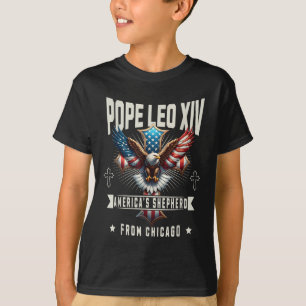 T-shirt Habemus Papam Élection Vatican 2025 Leo Xiv De C