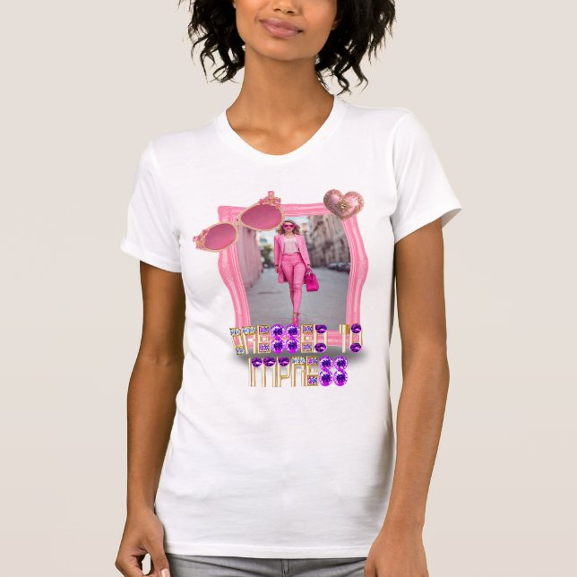 T-shirt Habillé pour impressionner (Devant)