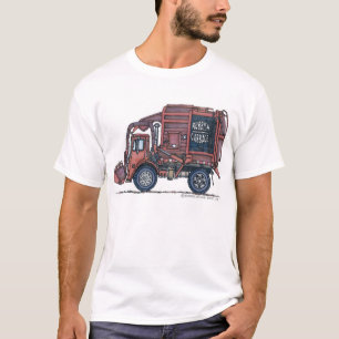 T-shirt Habillement arrière de chargeur de camion à