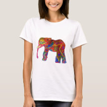 Habillement coloré d'éléphant