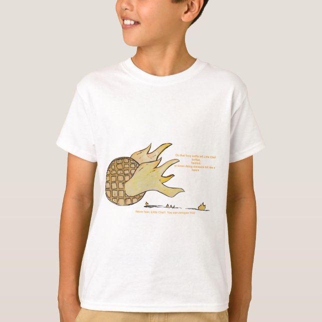 T-shirt Habillement de caractère d'enfants du petit chef (Devant)