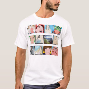 T-shirt Habillement de chemise personnalisé par photo de
