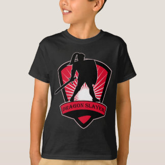 T-shirt Habillement de chevalier de tueur de dragon