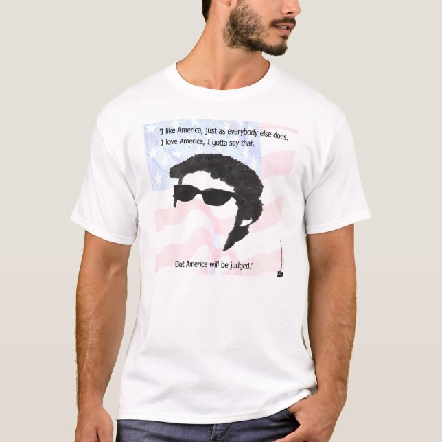 T-shirt Habillement de citation de Dylan (Devant)