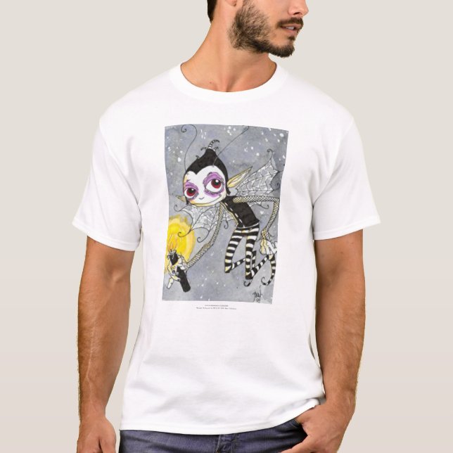 T-shirt Habillement de féerie de "bougie" (Devant)