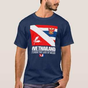T-shirt Habillement de la Thaïlande de piqué