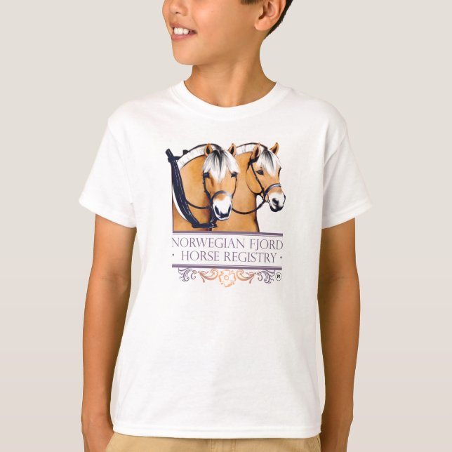 T-shirt Habillement de logo de NFHR (Devant)