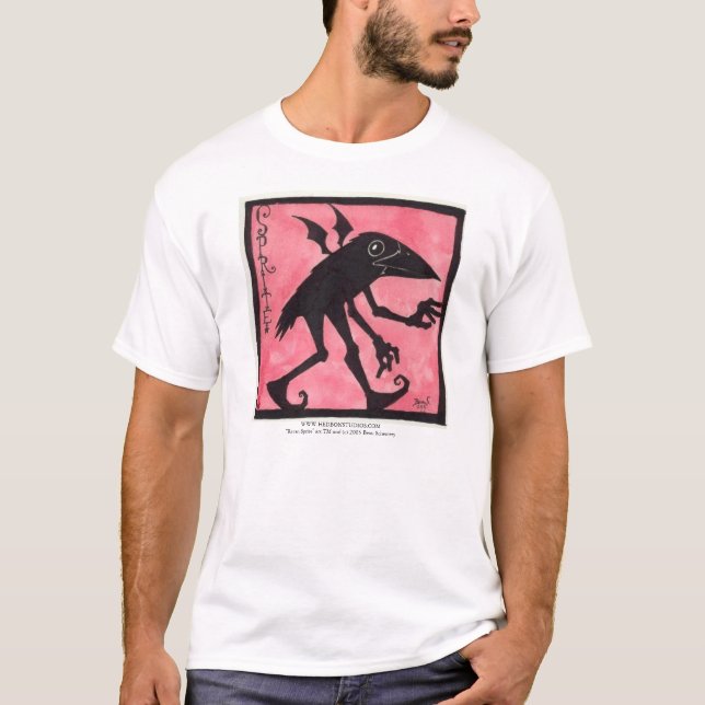 T-shirt Habillement "de lutin de Raven" (Devant)