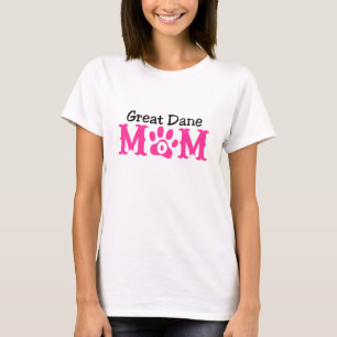 T-shirt Habillement de maman de great dane
