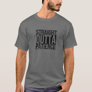 T-shirt Habillement De Patience En Plein Air