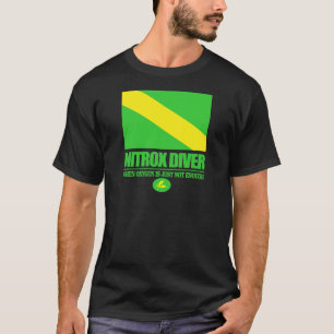 T-shirt Habillement de plongeur de Nitrox