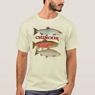 T-shirt Habillement de saumon chinook