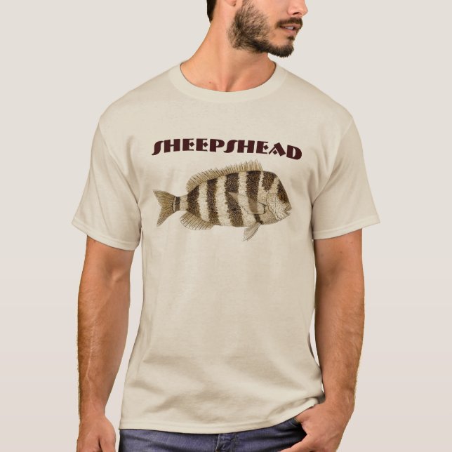T-shirt Habillement de Sheepshead (Devant)