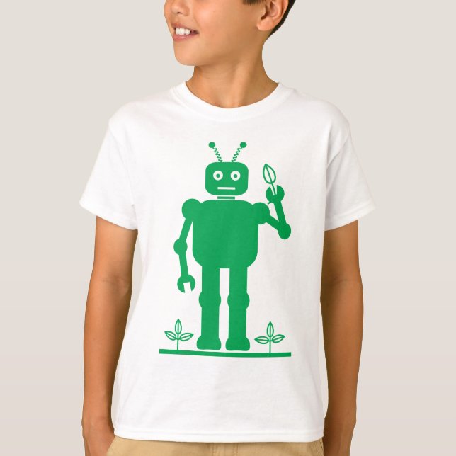 T-shirt Habillement de Vert-Bot (Devant)