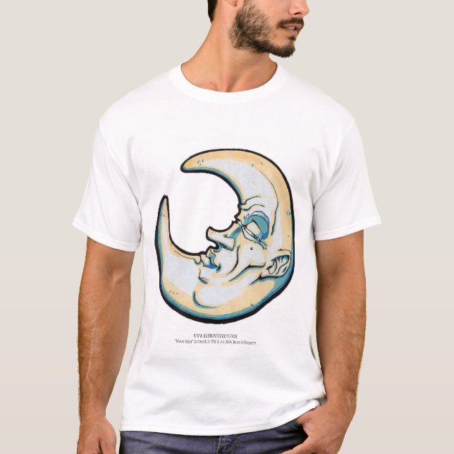 T-shirt Habillement "d'homme de lune" (Devant)