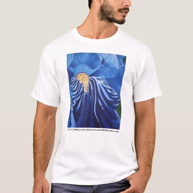 T-shirt Habillement d'iris (Devant)