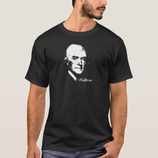 T-shirt Habillement d'obscurité de Thomas Jefferson