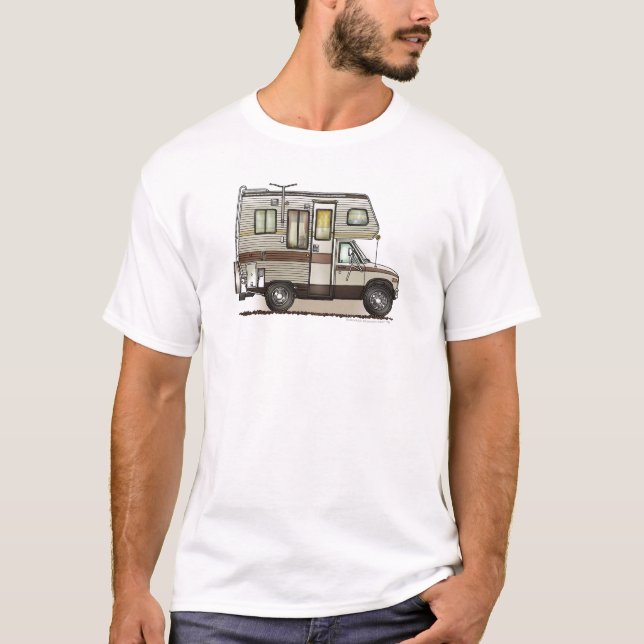 T-shirt Habillement du campeur rv de la classe C (Devant)