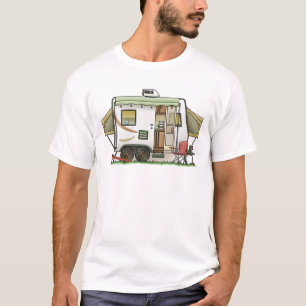 T-shirt Habillement expansible de campeur de Hybred