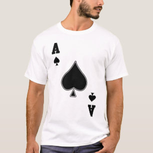 T-shirt Habillement FO de mélange de coton vintage d'as d