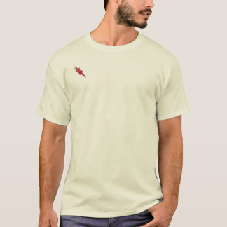 T-shirt habillement rouge 3 de croc