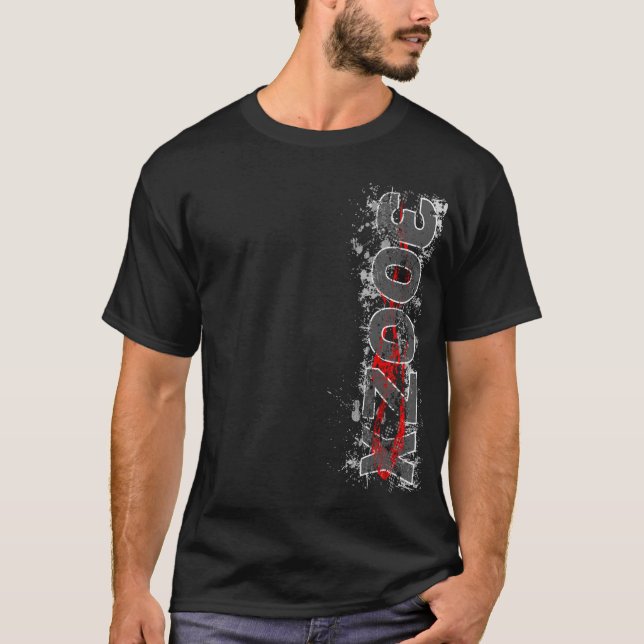 T-shirt habillement v2 rouge de 300ZX Vert (Devant)