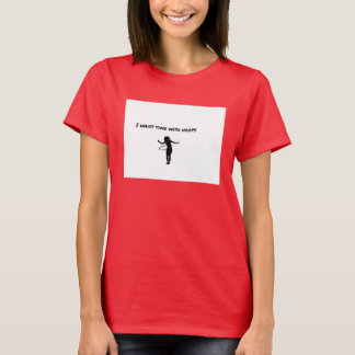 T-shirt Hachage de temps de taille