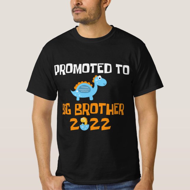 T-shirt Hachage D'Oeufs De Dinosaure Promu À Big Brother (Devant)