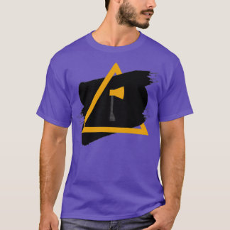T-shirt hache triangulaire