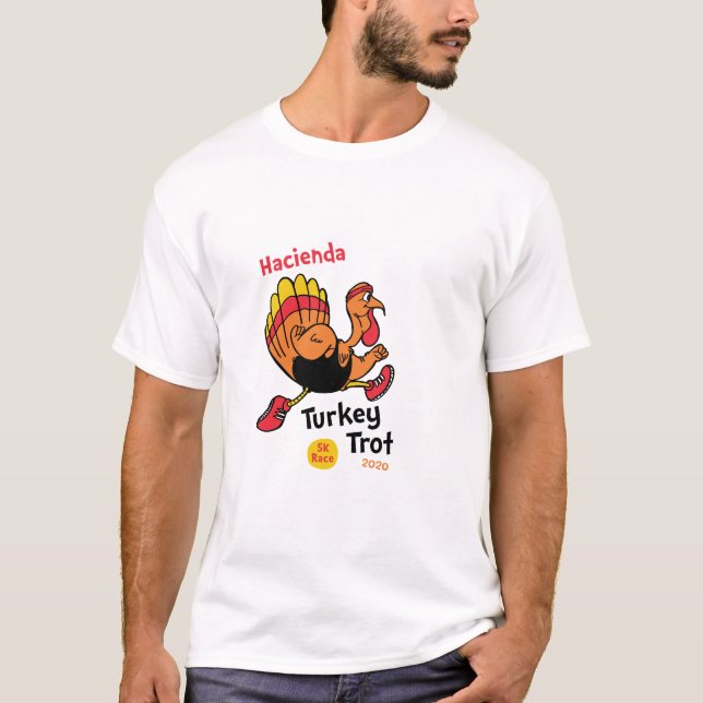 T-shirt Hacienda 2020 - Course officielle de 5 000 dinars  (Devant)