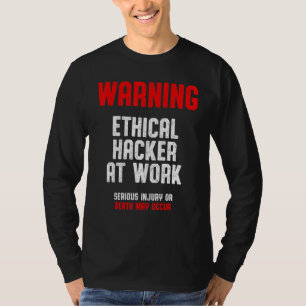 T-shirt Hacker éthique Cybersécurité It Pen Tester 1