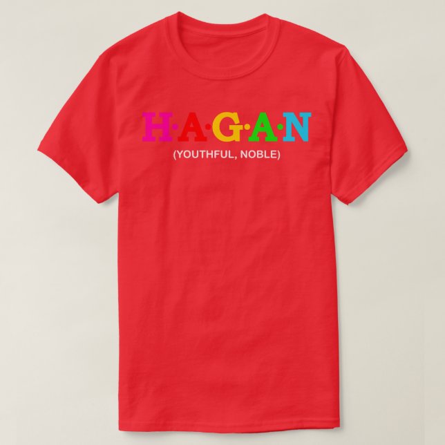 T-shirt Hagan Youthful Noble (Design devant)