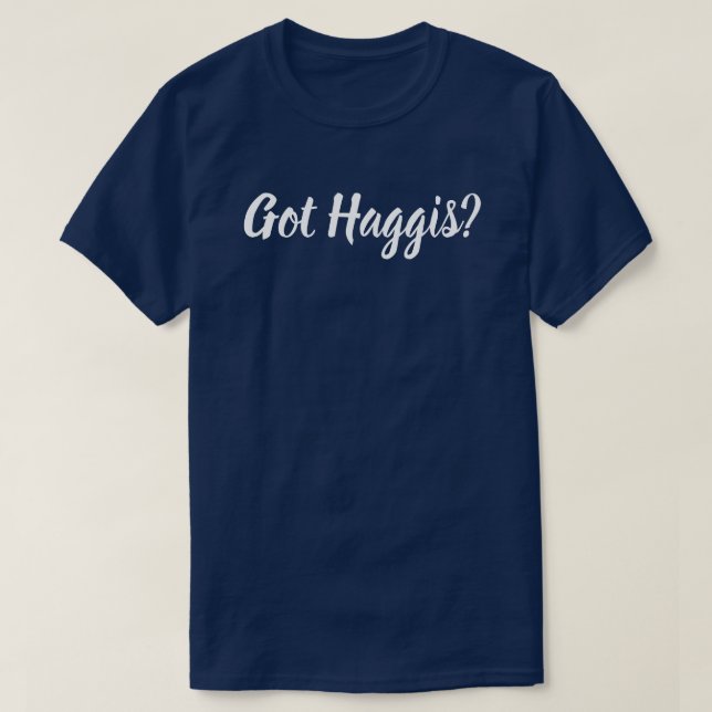T-shirt Haggis ? (Design devant)